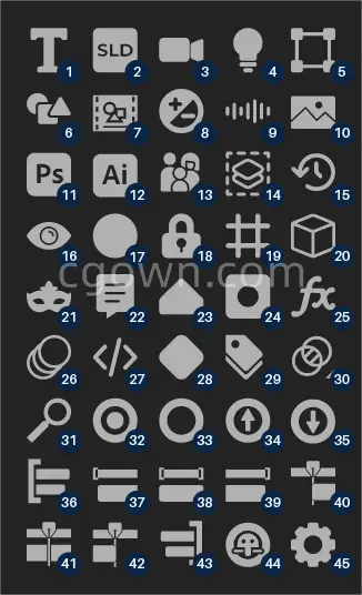 Shy Bar v1.0 AE脚本提升工作流程并整理时间线多功能工具