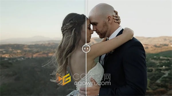 柔和暖色调婚礼调色预设LUTS突显健康的肤色和镜头感