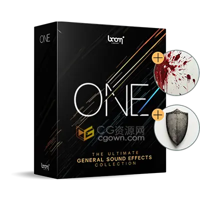 2024年Boom ONE音效库48000个WAV文件可组合125000多种音效