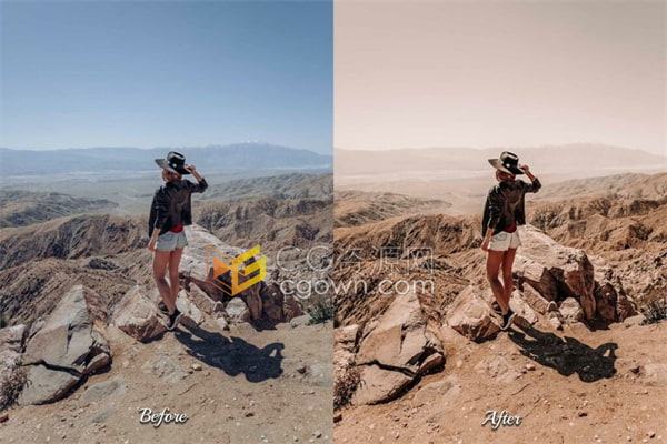 35个适合自然旅行摄影主题的Photoshop动作和视频LUT