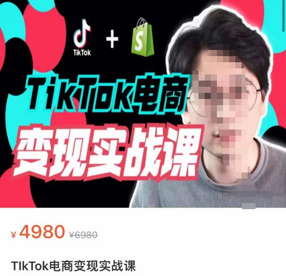TikTok电商学长Ethan·TikTok电商变现实战课,TikTok运营及广告投放+Shopify独立站运营