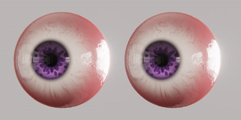 Blender插件Auto Eye v3.7自动生成眼睛效果