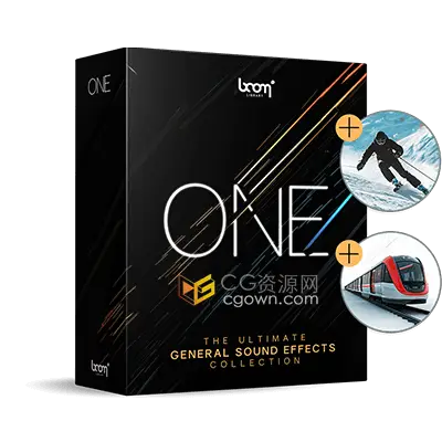 2024年Boom ONE音效库48000个WAV文件可组合125000多种音效