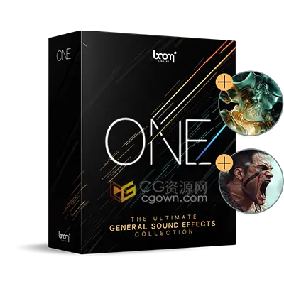 2024年Boom ONE音效库48000个WAV文件可组合125000多种音效