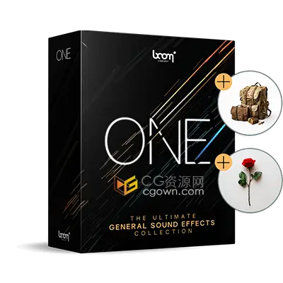 2024年Boom ONE音效库48000个WAV文件可组合125000多种音效