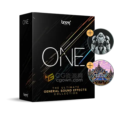 2024年Boom ONE音效库48000个WAV文件可组合125000多种音效