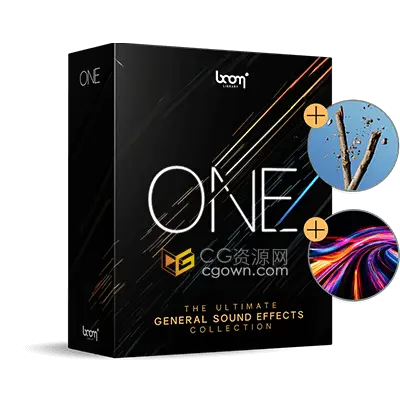 2024年Boom ONE音效库48000个WAV文件可组合125000多种音效
